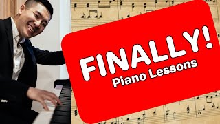 Finally: I'm Offering Piano Lessons
