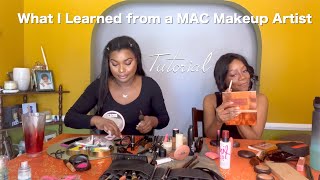 I Did My Makeup With A Mac Cosmetics Artist  ||  Part 1