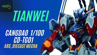 [Review] CANGDAO 1/100 CD-TG01 Tianwei  (ABS, Diecast mecha)