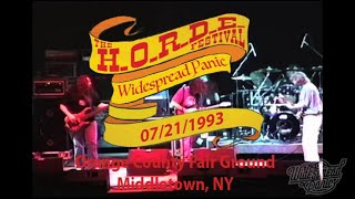 Widespread Panic performing "Diner" n2 "Space Wrangler" @ 2nd H.O.R.D.E in Middletown, NY 07/21/1993