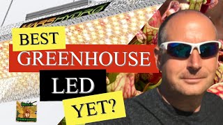 New Mars Hydro TSL 2000 LED Grow Light First Look! Plus Indoor Lowland Greenhouse Tour!