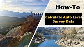 Calculate Auto Level Survey Data - Dumpy Level | How-To Geography Videos With Jeremy Patrich