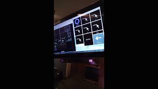 Creating synth lines in Beepbox software using Eyegaze