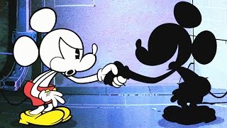 Black and White | A Mickey Mouse Cartoon | @disneykids