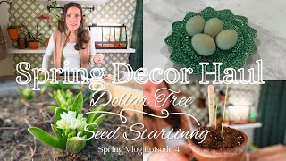 PLANT VLOG | DECOR HAUL| SEED STARTING & CHICKEN COOP