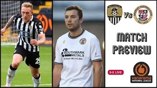 LIVE MATCH PREVIEW - Notts County vs Bromley