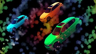 Drag racing on black sands * Racing at high speed * BeamNG.Drive