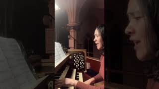 'The Angel Gabriel from Heaven Came' (Advent hymn) - pipe organ & vocal