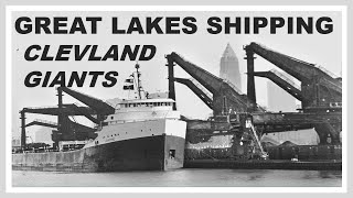 Great Lakes Shipping | Cleveland Giants | Hulett Ore Unloaders in Action