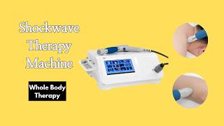 How to Use Shockwave Therapy Machine for Muscle & Joint Recovery | WL-SW10