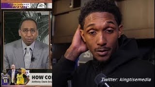 Lou Williams EXPOSES Stephen A Smith Lying About Kawhi Leonard Message To LeBron James