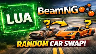 BeamNG LUA Tutorial — Trigger That RANDOMLY Changes Your Vehicle! (Easy Setup)