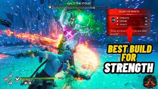 God of War Ragnarök Glory of Sparta Armor is unstoppable Best Strength 