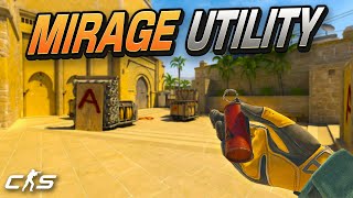 Mirage Utility You MUST KNOW in UNDER 10 Minutes! | CS2 Mirage Utility Guide