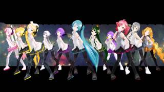 [MMD] Galaxias! (Vocaloid & Utau girls)