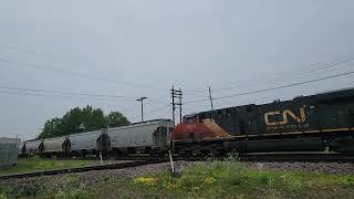CN 2776 leading an eastbound at SJJ 7/7/25