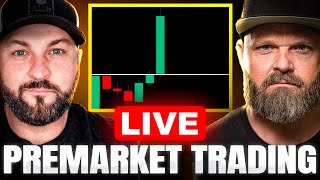 LIVE TRADING: Hunting The Market Open! (NASDAQ, Oil, Gold & Bitcoin) #7