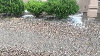 Summer Hailstorm, Albuquerque, Scotttreks.com