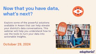 Now that you have data, what's next?