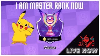🔴Live! I am Master Level in Pokémon UNITE Challenge Me - Pokemon Unite Live Stream