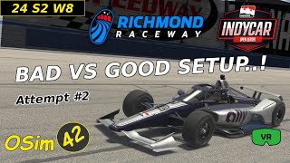 Good vs Bad setups: Richmond attempt #2 - iRacing VR