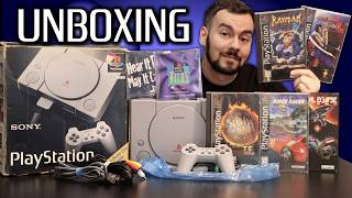 Original PS1 Unboxing, Demo Disc & Developer's CD - (Dinosaur Tech Demo)