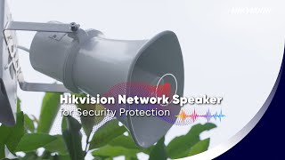 Hikvision Network Speaker for Security Protection
