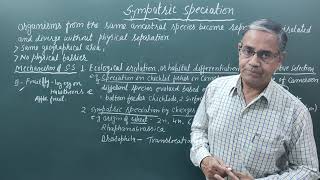 Sympatric Speciation