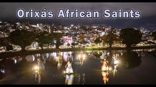 Orixas Statues of Candomble Traditional African Saints