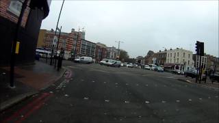 Left turn Lorry with late indication and V291 LYA jumps lights