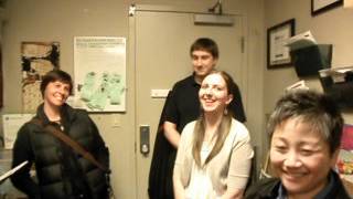 Jay Asher on tour with Hiromi Goto and Carrie Mac.AVI