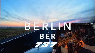 BERLIN | BOEING 737 TAKEOFF 4K