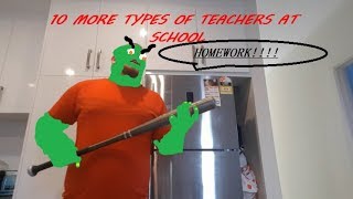 Some More Different Types Of Teachers At School