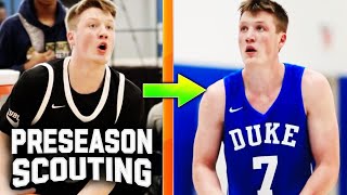 Kon Knueppel Preseason 2025 NBA Draft Scouting Breakdown