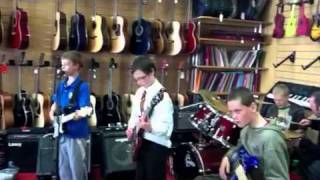 High School Rockers play Music Matters