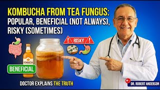Kombucha From Tea Mushroom Benefits Risks And Hidden Downsides You Should Know 🍵🧫