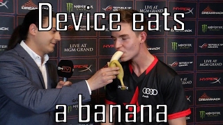 Pala Feeds Device a Banana