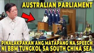 🔴 MATAPANG na SPEECH ni PBBM sa AUSTRALIAN PARLIAMENT  | Jevara PH