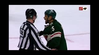 Reaves and Gudbranson Attempt To Fight During Scrum