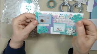 #decktheyear 2026 - Week 5, Jan.29th - Winter - Altered Index Card - Host: @PennysCraftyCreations