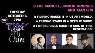 S3E1 Tim Yap LIVE! - Jefre Manuel, JonJon Briones and Xian Lim