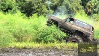 How to drive a 4X4 Mud Mega Truck with MuddFreak at Boggin Bunnell