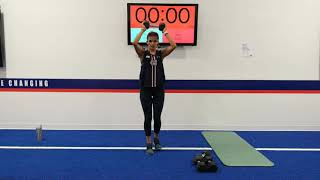 Resistance Home Workout with trainer Sonya! (Dumbbells)