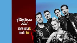 American Idol S18 | Starts Tomorrow | Mon-Fri 9 PM