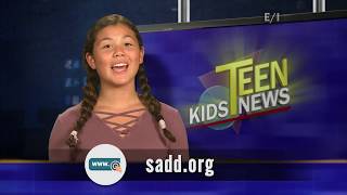 TEEN KIDS NEWS Show, featuring SADD NATION
