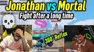 Jonathan shocking 360° reflex to Mortal 😲 Jonathan vs Mortal fight after a long time 🔥