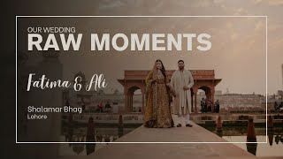 RAW Unedited Uncut Moments Wedding Shoot Shalamar Bhag Lahore