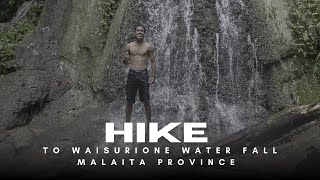 Hike to waisurione waterfall Malaita Province Solomon Islands