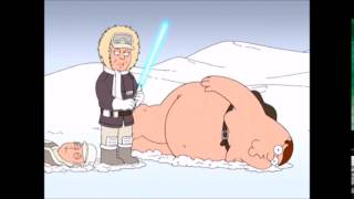 Peter Griffin saves Luke Skywalker's life FUNNY! FAMILY GUY