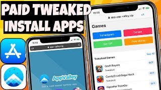 Install Paid Apps/Tweaked Games NO JAILBREAK iOS 13/12 - AppValley WORKING! GET BEFORE IT'S REVOKED!